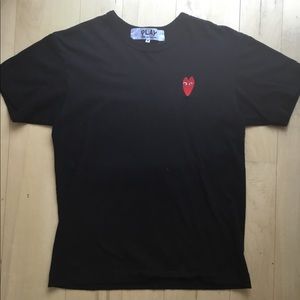 Comme De Garçon Black Tee